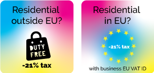 Tax free outside EU